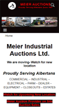 Mobile Screenshot of meierauction.com